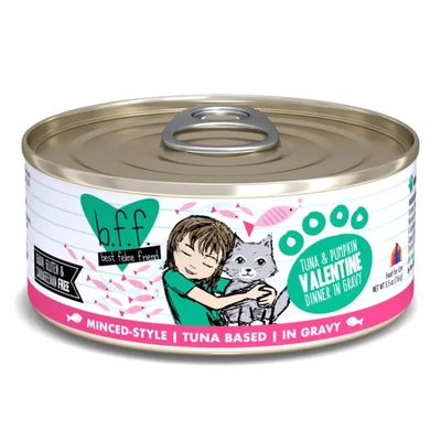 Weruva B.F.F. Originals Tuna &amp; Pumpkin Valentine Cat Food, 156g