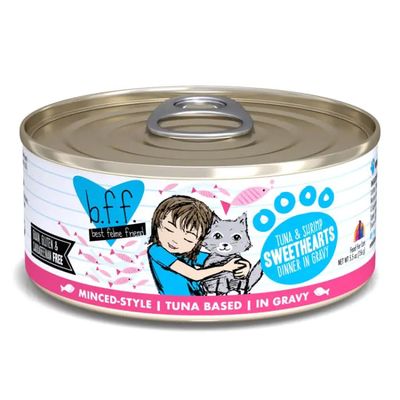 Weruva B.F.F. Originals Tuna &amp; Shrimp Sweethearts Cat Food, 156g