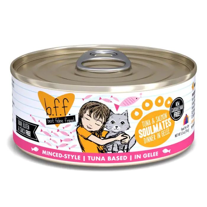 Weruva B.F.F. Originals Tuna &amp; Salmon Soulmates Cat Food, 156g