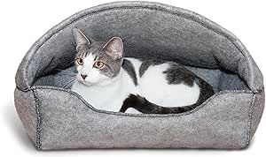 K&amp;H Pet Products™ Amazin' Hooded Lounger™ Grey