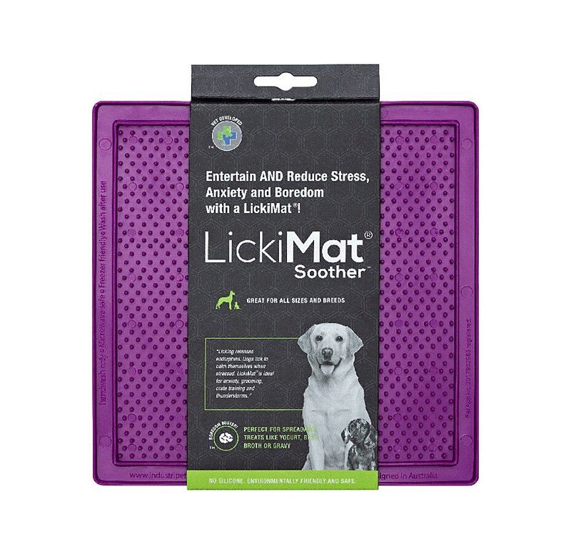 LickiMat Soother Classic Purple