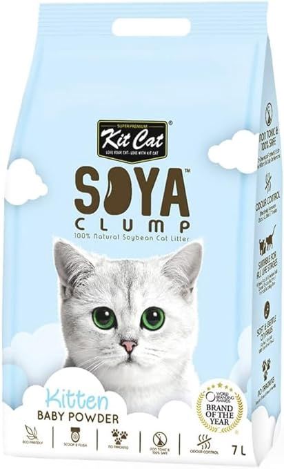 Kit Cat® Soya Clump™ Soybean Baby Powder Cat Litter 2.5kg