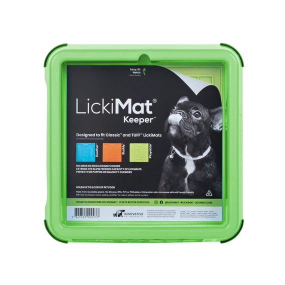 LickiMat Indoor Keeper Green