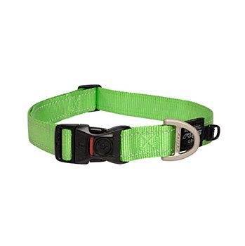 Rogz Dog Collar Classic XLarge Lime
