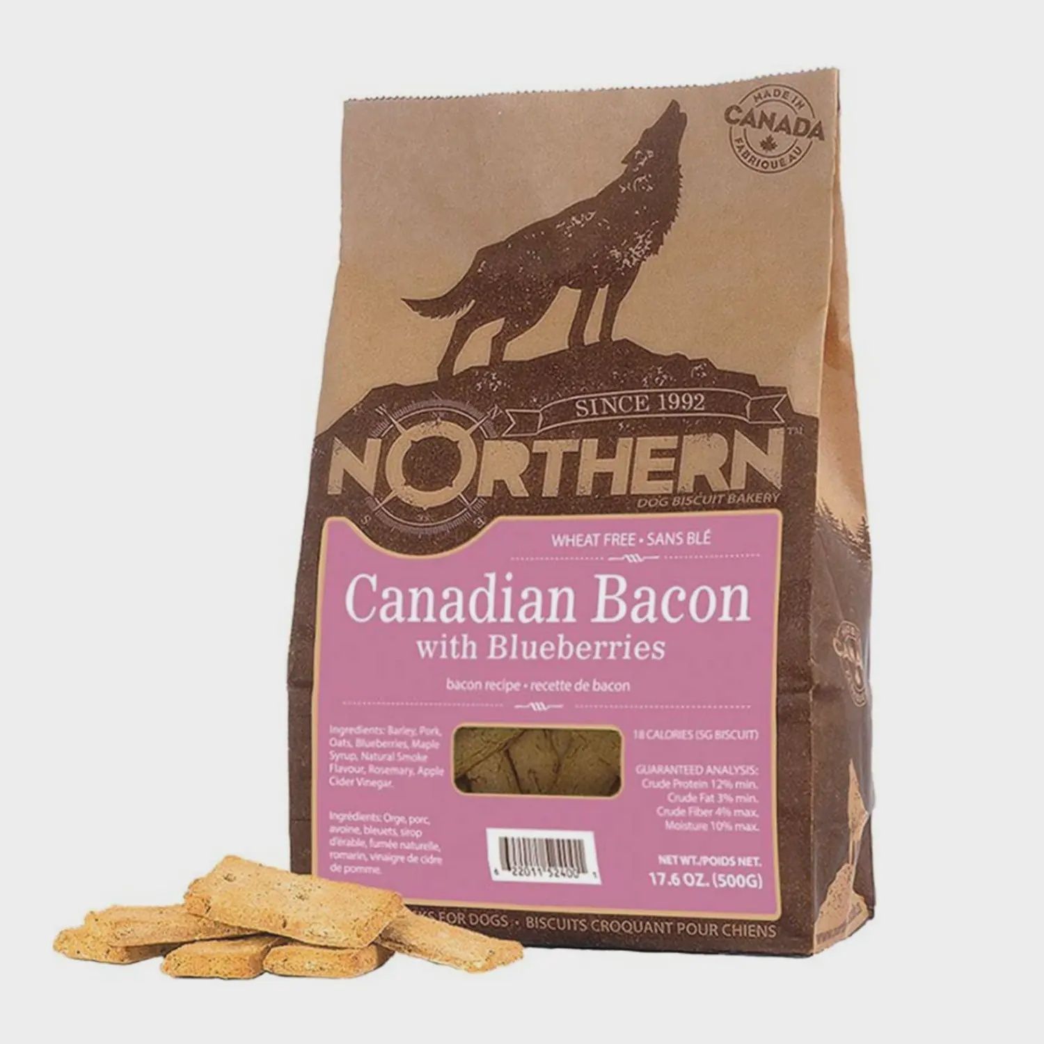 Northern Pet Canadian Bacon With Blueberries Dog 190g