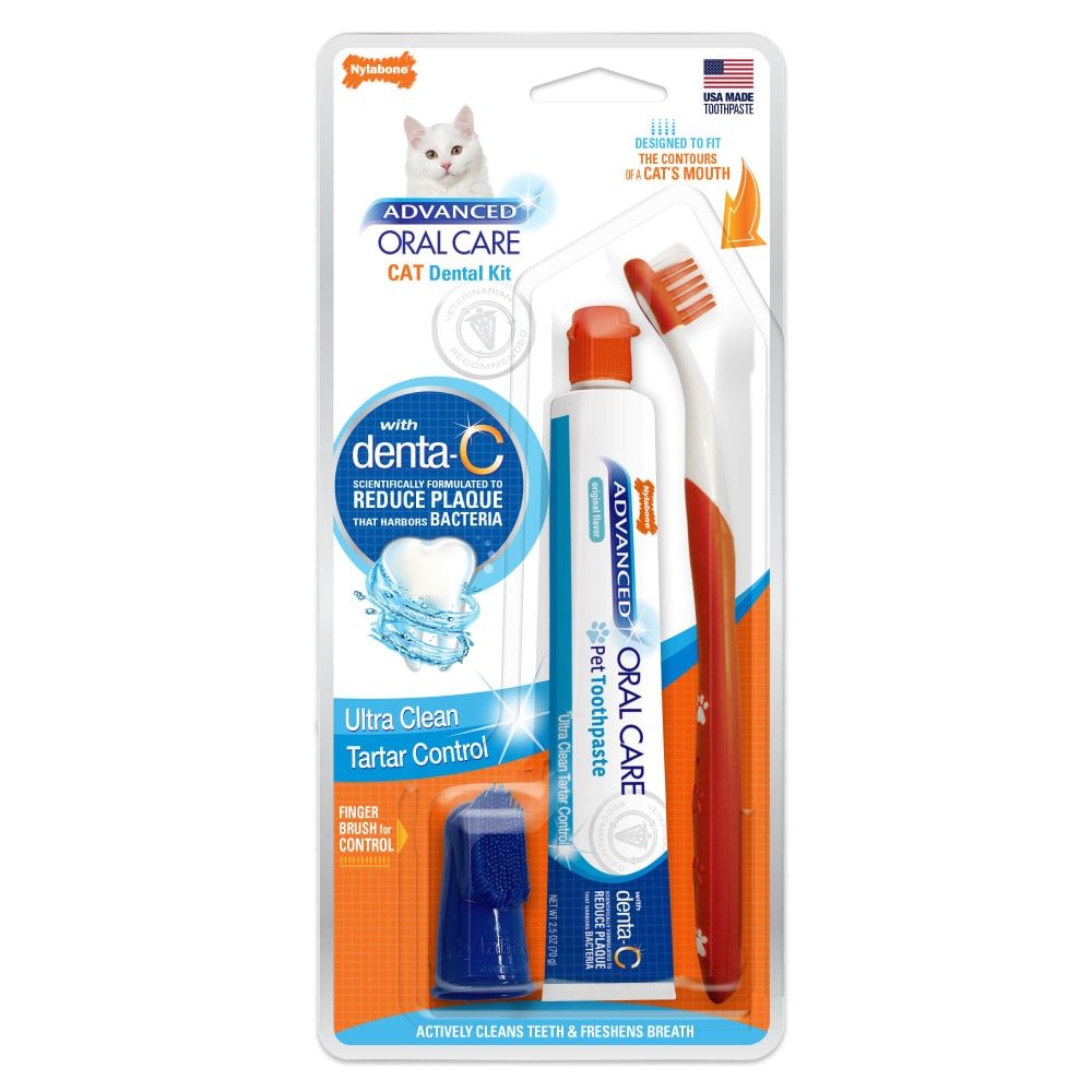 Nylabone® Advanced Oral Care Cat Dental Kit