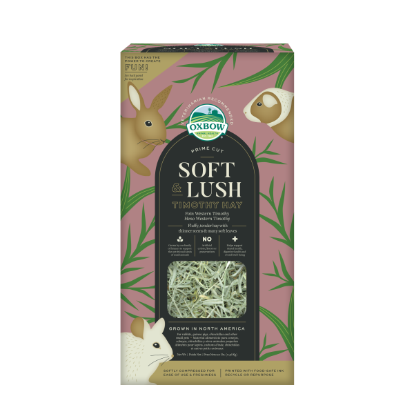Oxbow Animal Hlth™ Prime Cut Soft &amp; Lush Timothy Hay 40oz