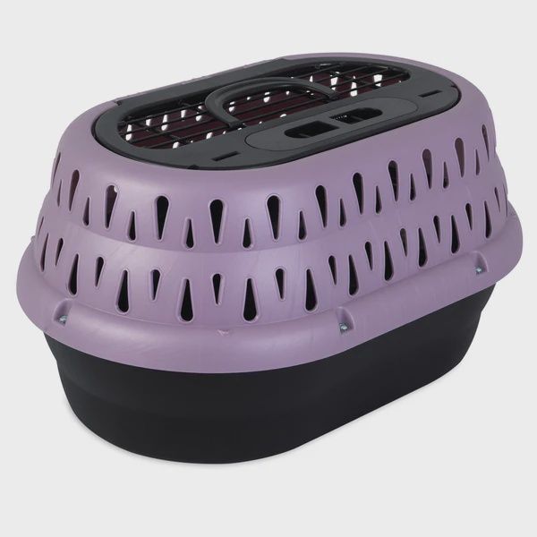 Petmate® Top Load Cat Kennel for Cats and Toy-Breed Dogs Purple