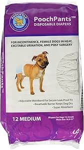 Pooch Pad Disposable Absorbent Diapers Medium