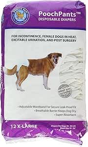 Pooch Pad Disposable Absorbent Diapers XLarge