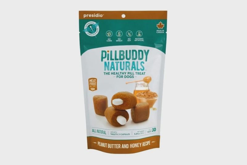 presidio™ Pill Buddy Naturals™ Peanut Butter and Honey Dog Treat 150 gm