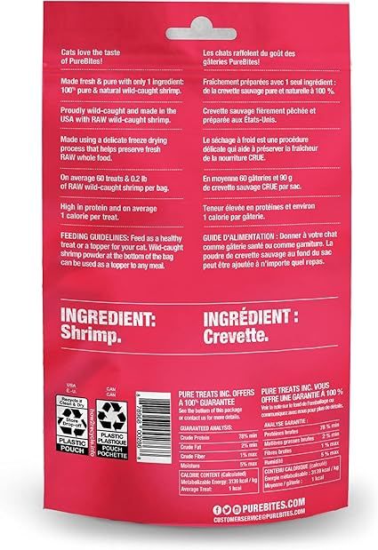 PureBites® Shrimp Cat Treats 11 gm
