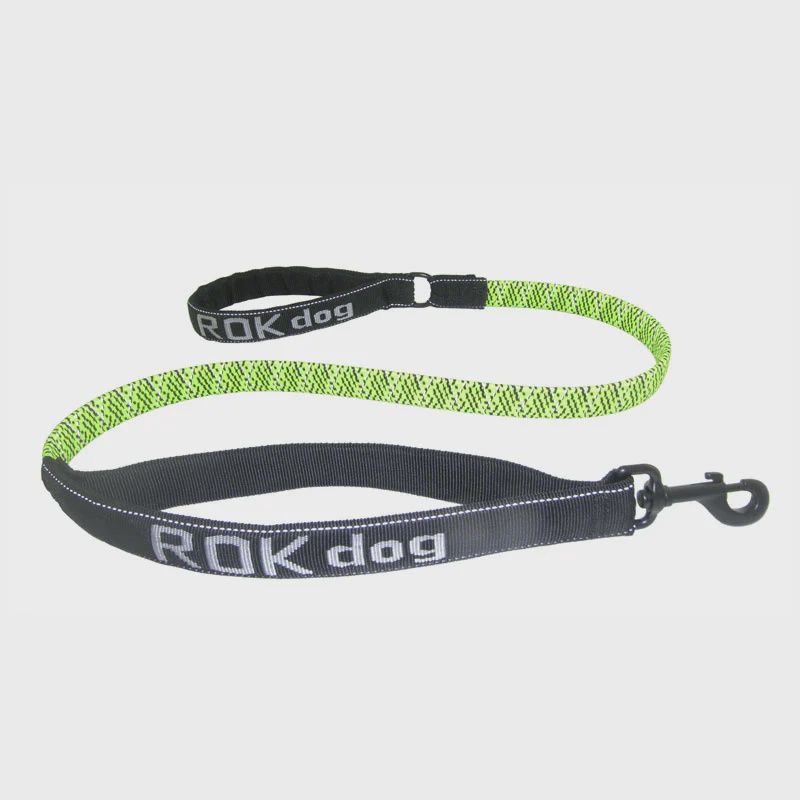 Rok Straps 3-In1 Stretch Leash Medium - Green