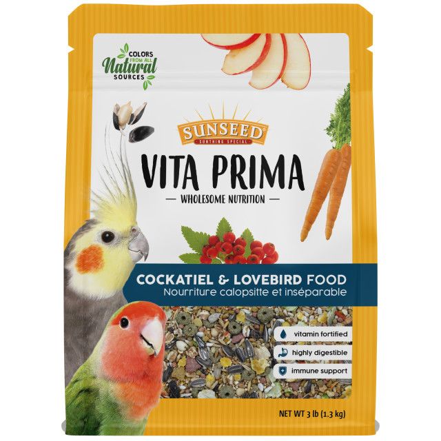 Sunseed® Vita Prima Cockatiel &amp; Lovebird Food 3 lb