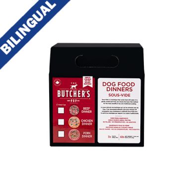 The Butcher's Pup™ Sous-Vide Beef Dinner Frozen Dog Food 3 x 2lb