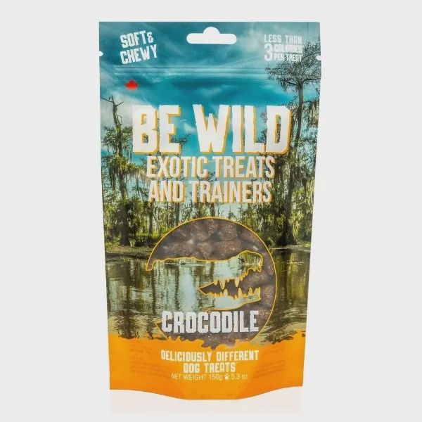 This &amp; That Be Wild™ Exotic Treats And Trainers - Crocodile 150G