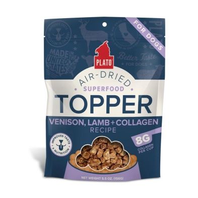PLATO Superfood Topper Venison, Lamb and Collagen 5.5oz