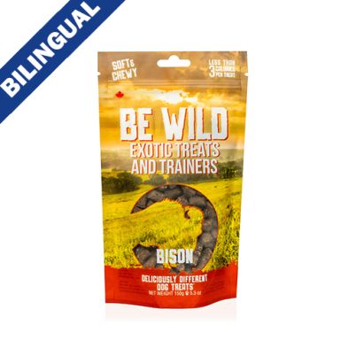 This &amp; That® Be Wild™ Exotic Treats and Trainers Bison Soft &amp; Chewy Dog Treat 150gm