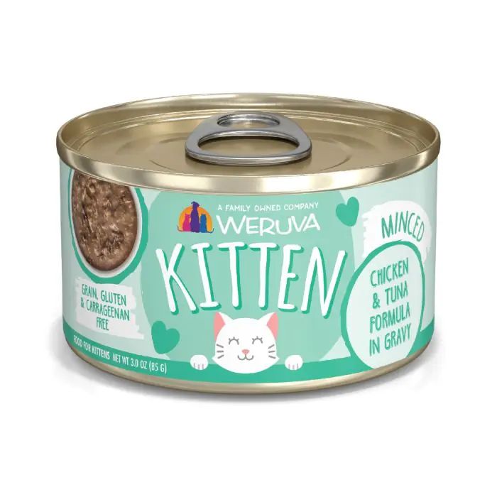 Weruva Kitten Chicken &amp; Tuna Formula In Gravy, 85g