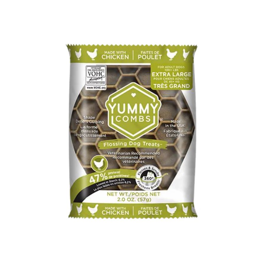 Yummy Combs® With Real Chicken Flossing Dog Treats™ X-Large