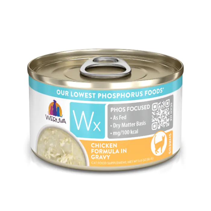 Weruva Wx Phos Focused Chicken in Gravy Cat Food, 85g