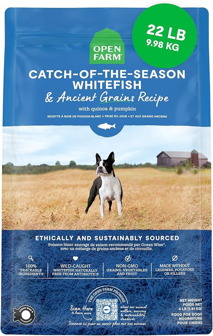 Open Farm dog-food---22lb---catch-of-the-season-whitefish-grain