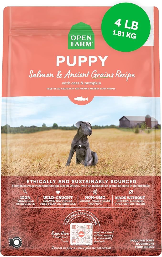 Open Farm dog-food---4lb---puppy-salmon-ancient-grain