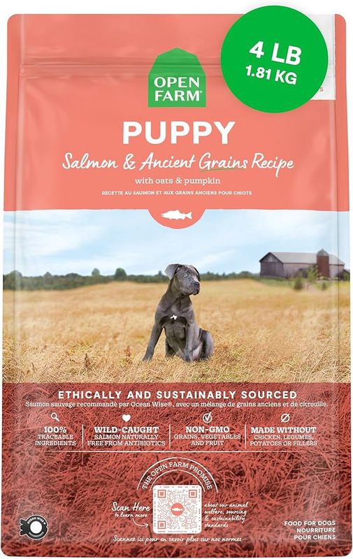 Open Farm dog-food---4lb---puppy-salmon-ancient-grain