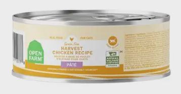 Open Farm harvest-chicken  wet food 2.8oz