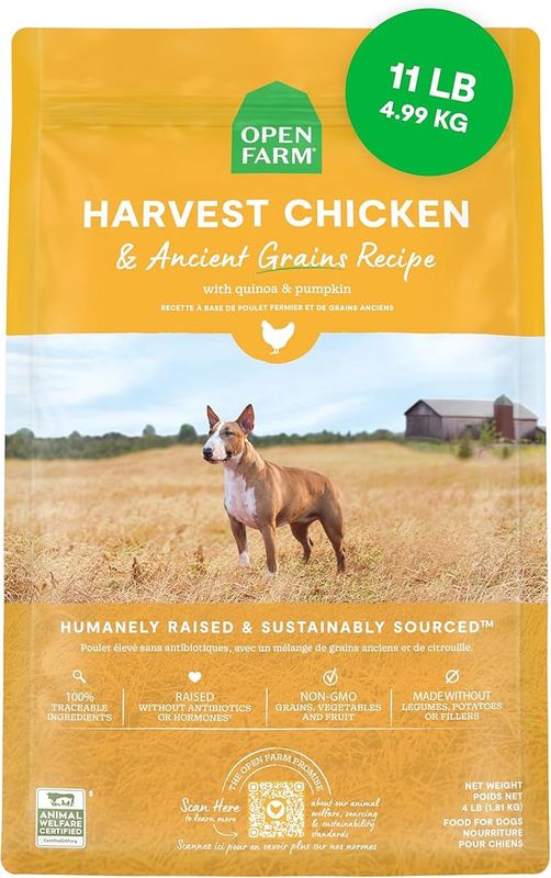 Open Farm dog-food---4lb---harvest-chicken-grain
