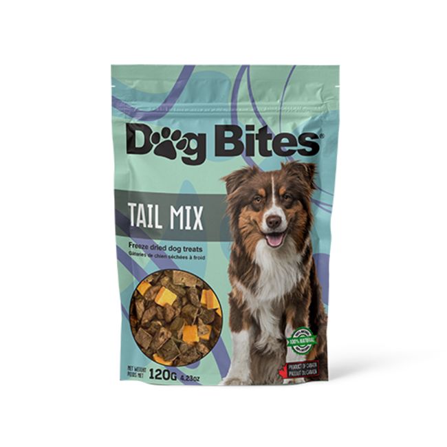 Dog Bites® Tail Mix, Freeze Dried Dog Treats 120g