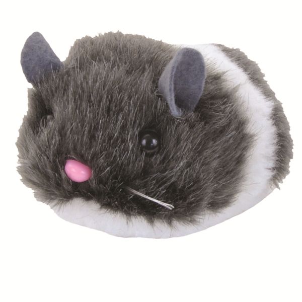 Turbo Vibrating Mouse Cat 1pc 3.5in