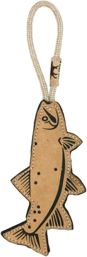 Tall Tails Natural Leather &amp;wool Trout 16"