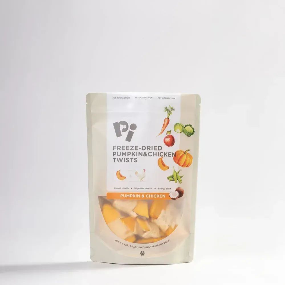 Pi Freeze Dried Pumpkin &amp; Chicken Twist