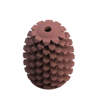 Tall TAils Natural Rubber Pinecone Toy 4"