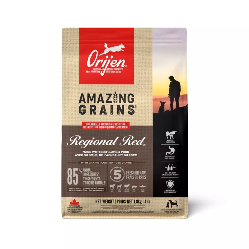 Champion - Orijen - Dog Amazing Grains Regional Red 4lb
