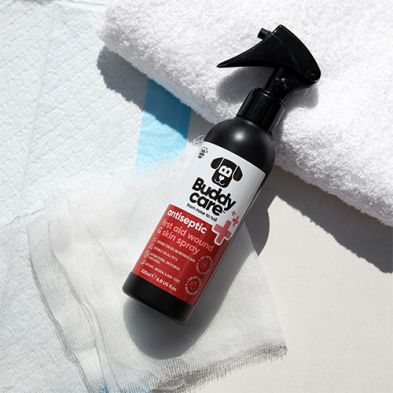 Buddycare™ Antiseptic First Aid Wound &amp; Skin Spray Suitable for All Pets 6.76 fl oz