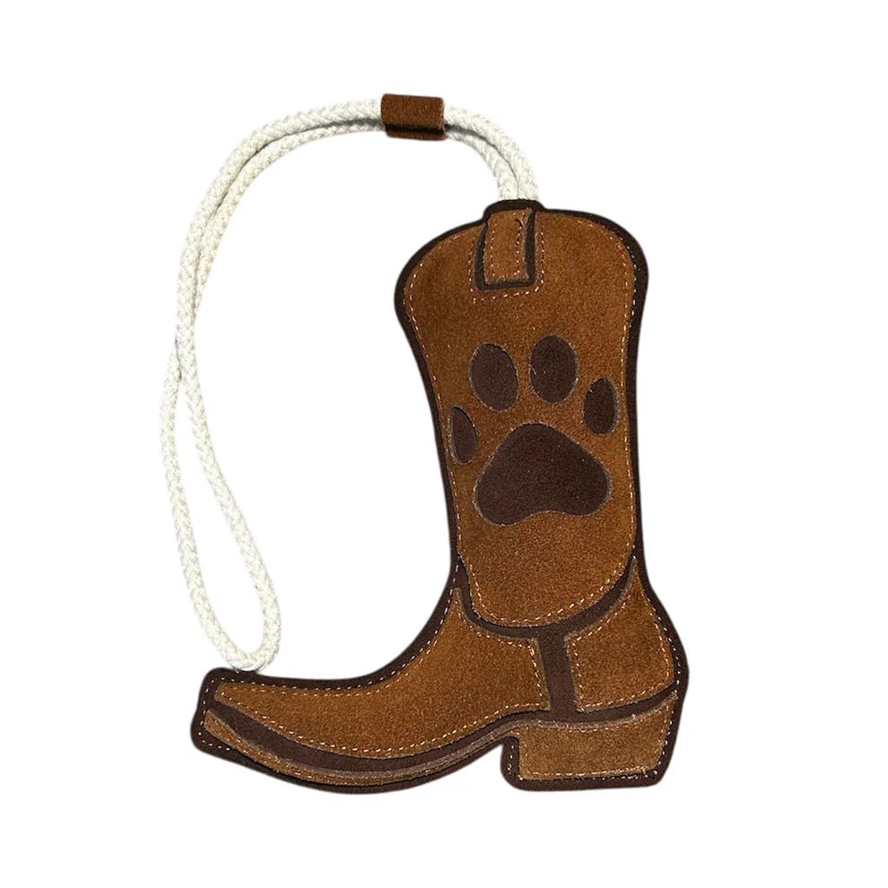 OH - CANADA Cowboy Boot Tug Toy