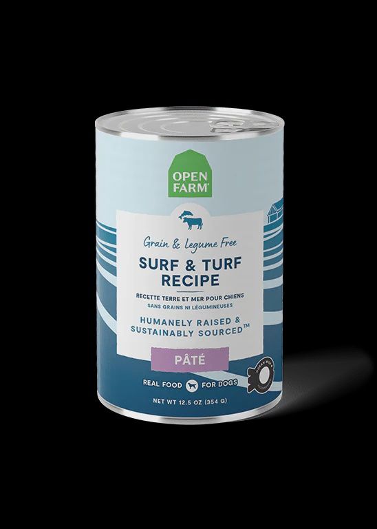 Open Farm Surf &amp; Turf Pâté - Wet Dog Food 12.5OZ
