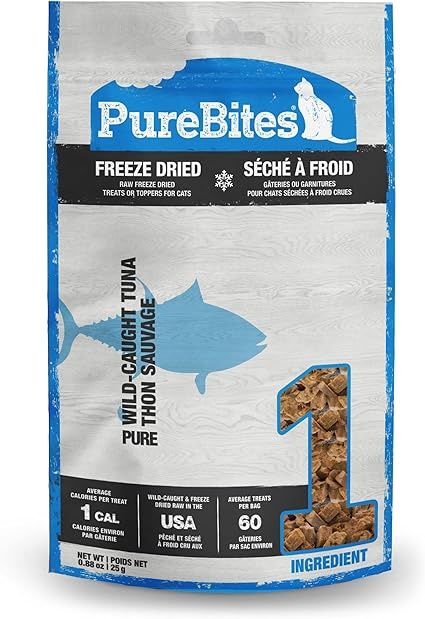 PureBites Freeze Dried Tuna Cat Treats 0.88oz (25g)