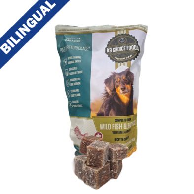 K9 Choice Foods® Wild Fish Blend Plus 'Lil Guys Frozen Dog Food 3 lb