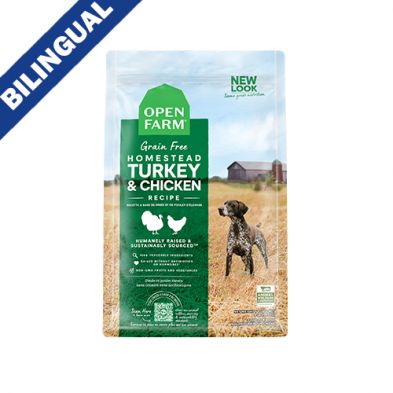 Open Farm® Homestead Turkey &amp; Chicken Dry Dog Food 11 lb