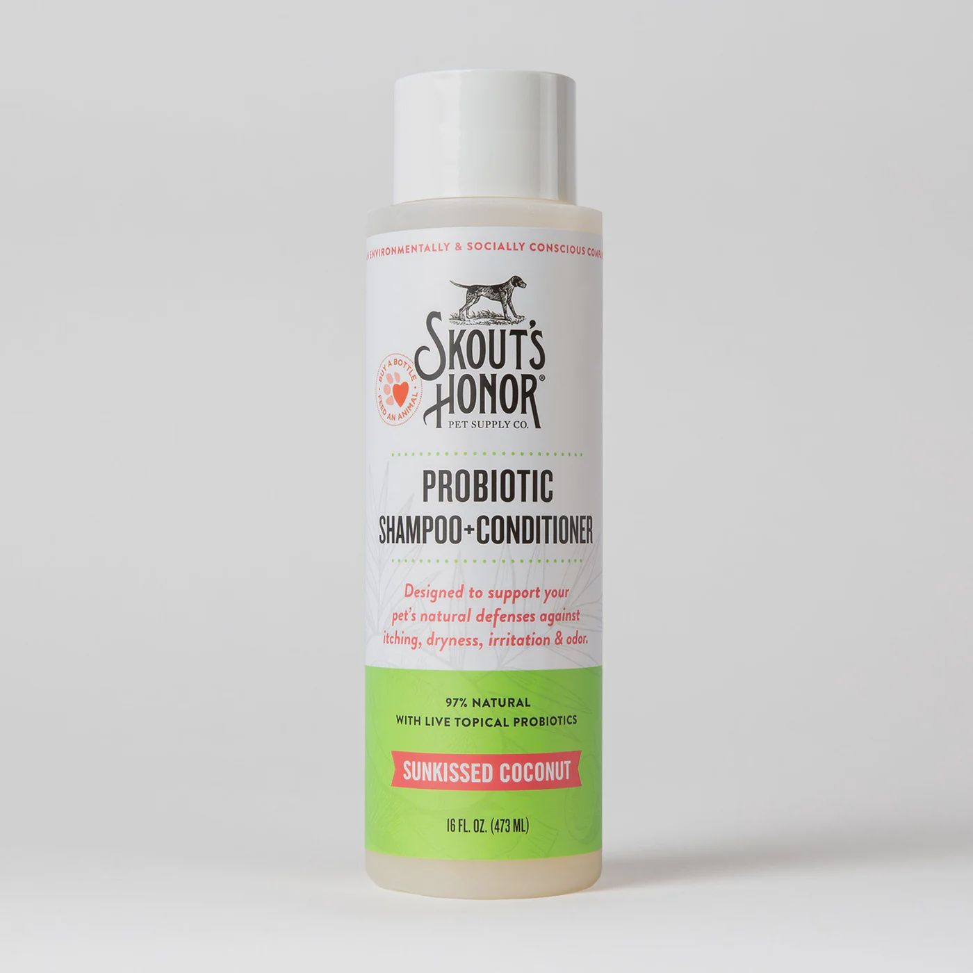 Probiotic   Shampoo   +   Conditioner coconut sunkissed 16OZ