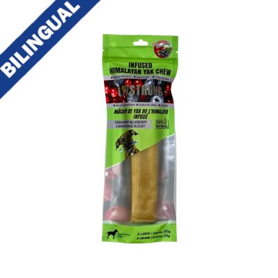 LIVSTRONG Himalayan Yak Cheese Infused with Cranberry &amp; Blueberry Dog Treat 175gm