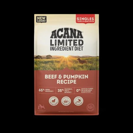 Acana Singles, Beef &amp; Pumpkin Recipe, Size: 1.8 KG