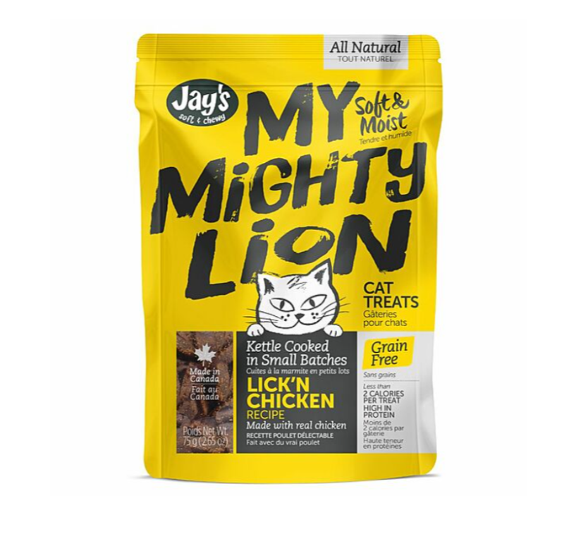 Jay's My Mighty Lion Treat 75g, Meat: Chicken