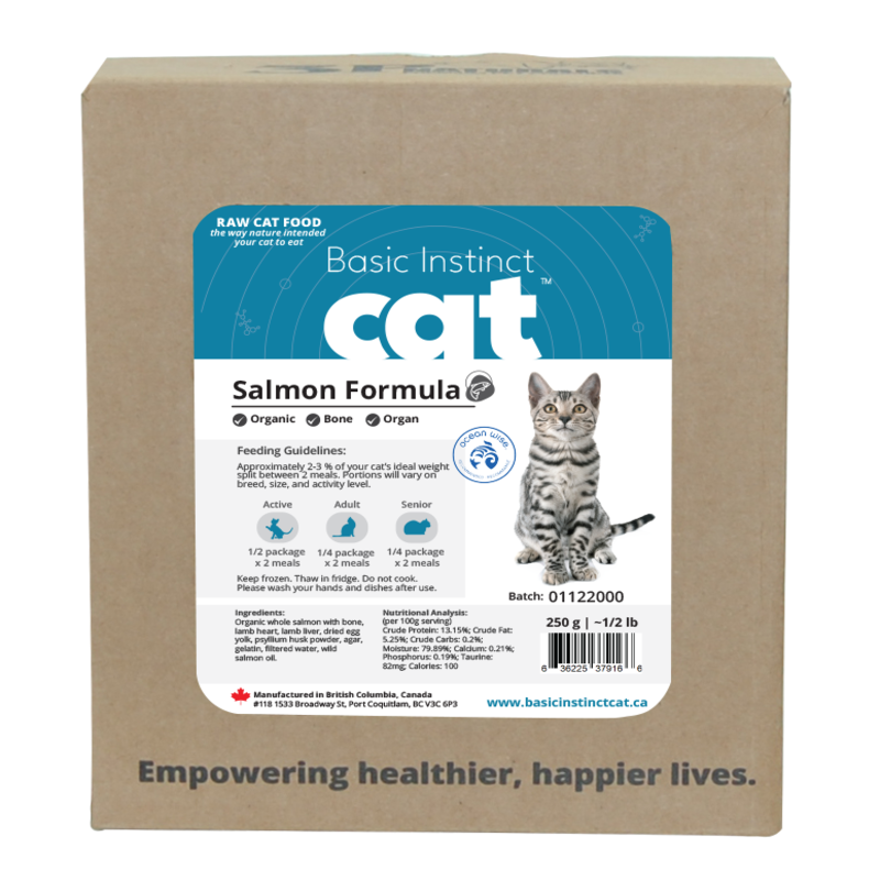 Red dog Blue Kat Basic Non Medicated Salmon for Cat 4x125g