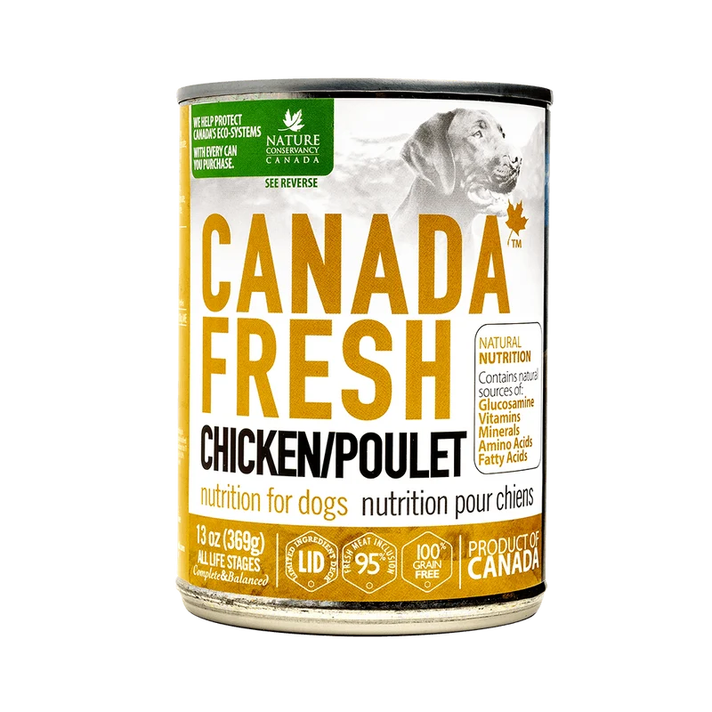 Canada Fresh Dog 13OZ cans, Meat: Chicken Formula