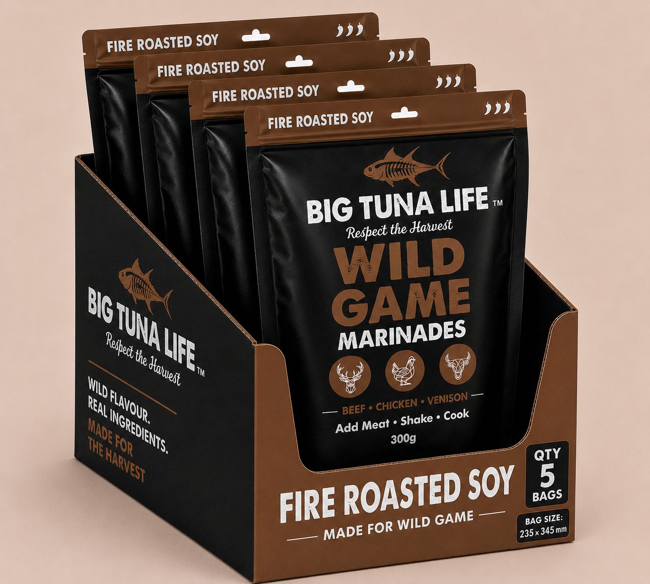 Fire Roasted Soy - 5 Pack - Save 23%