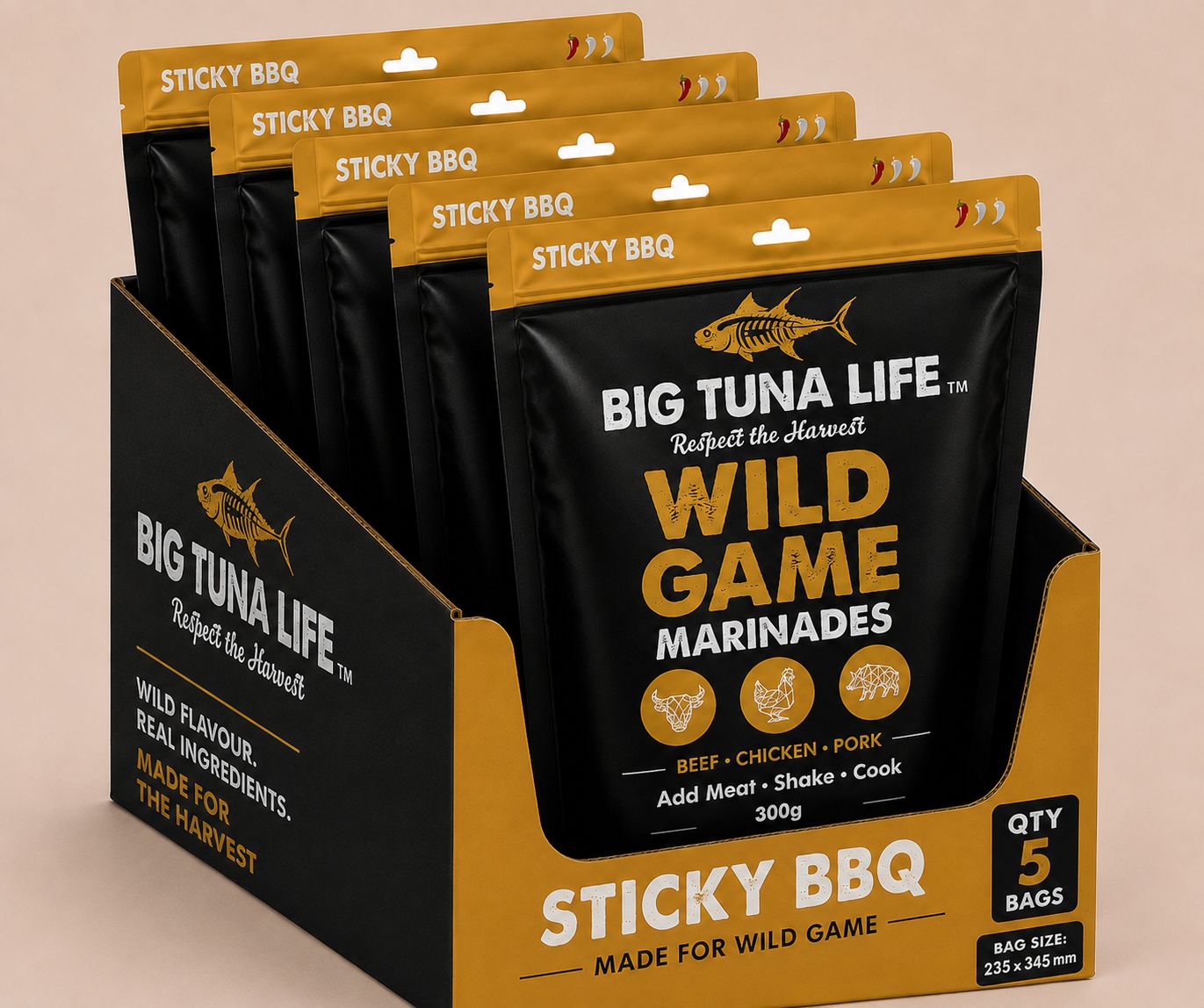 Sticky BBQ - 5 Pack - Save 23%